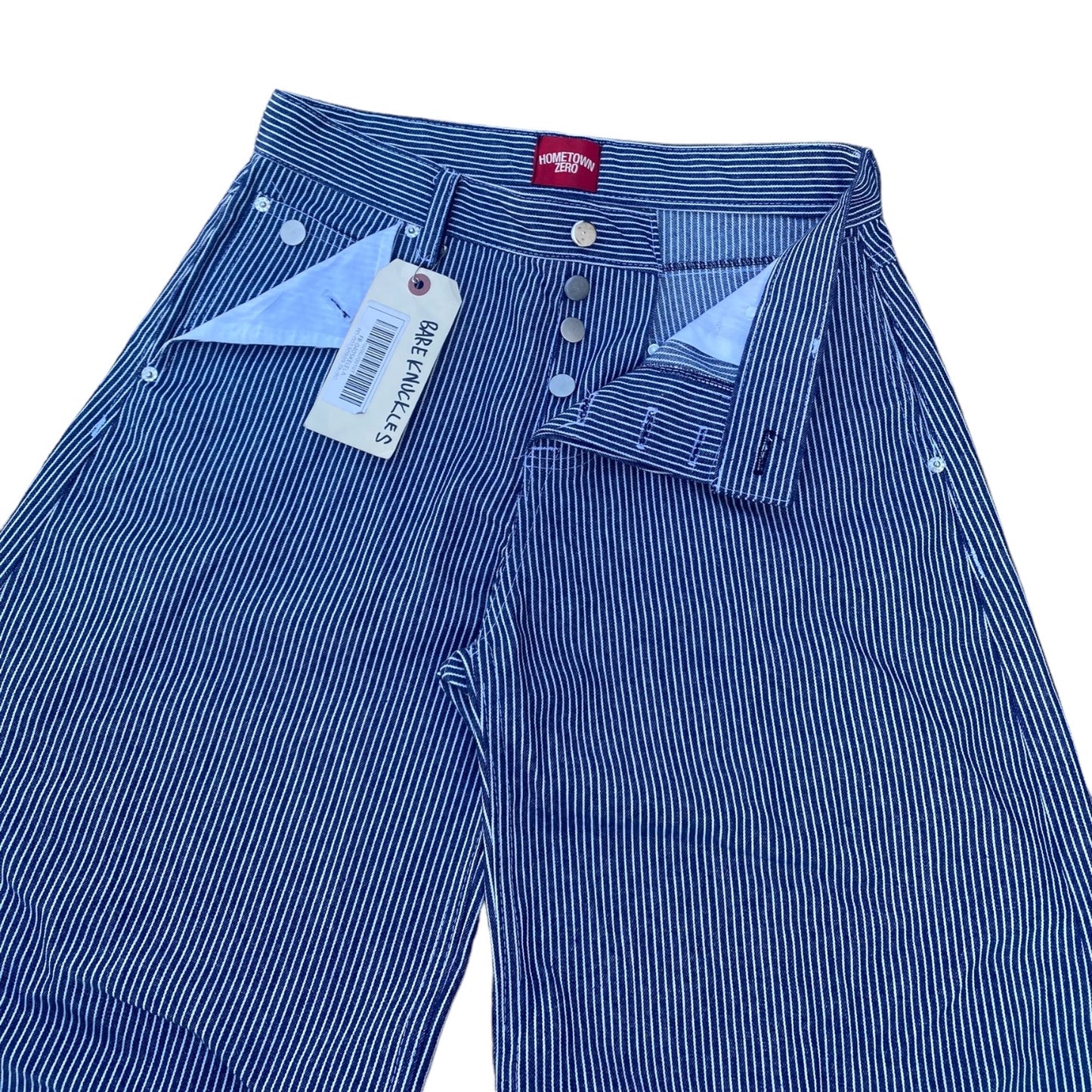 HTZ x HAYDEN ALEXANDER PINSTRIPE MAMMOTH DENIM